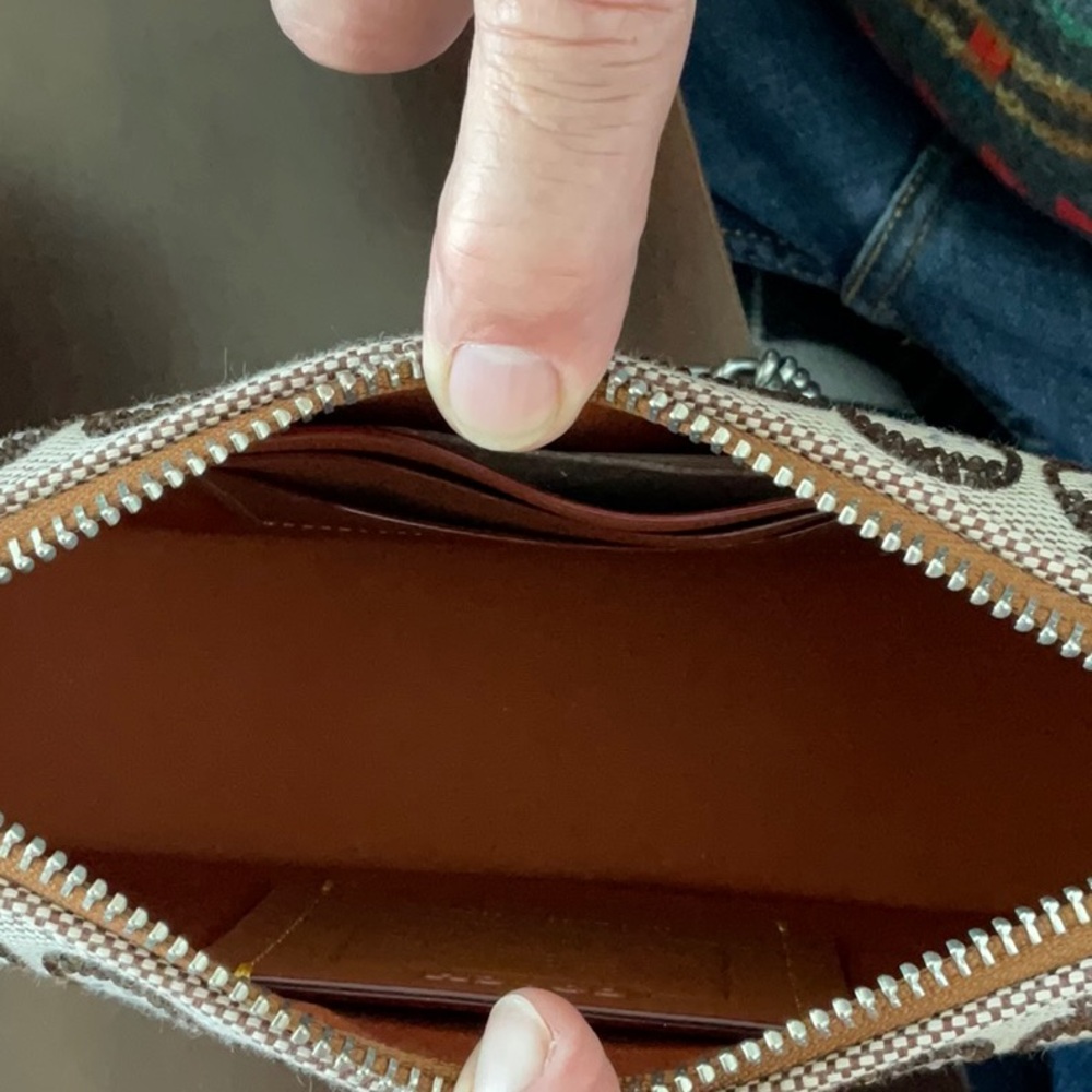 Coach Jacquard Swinger 20 Crystal Bag - Picture 10 of 11